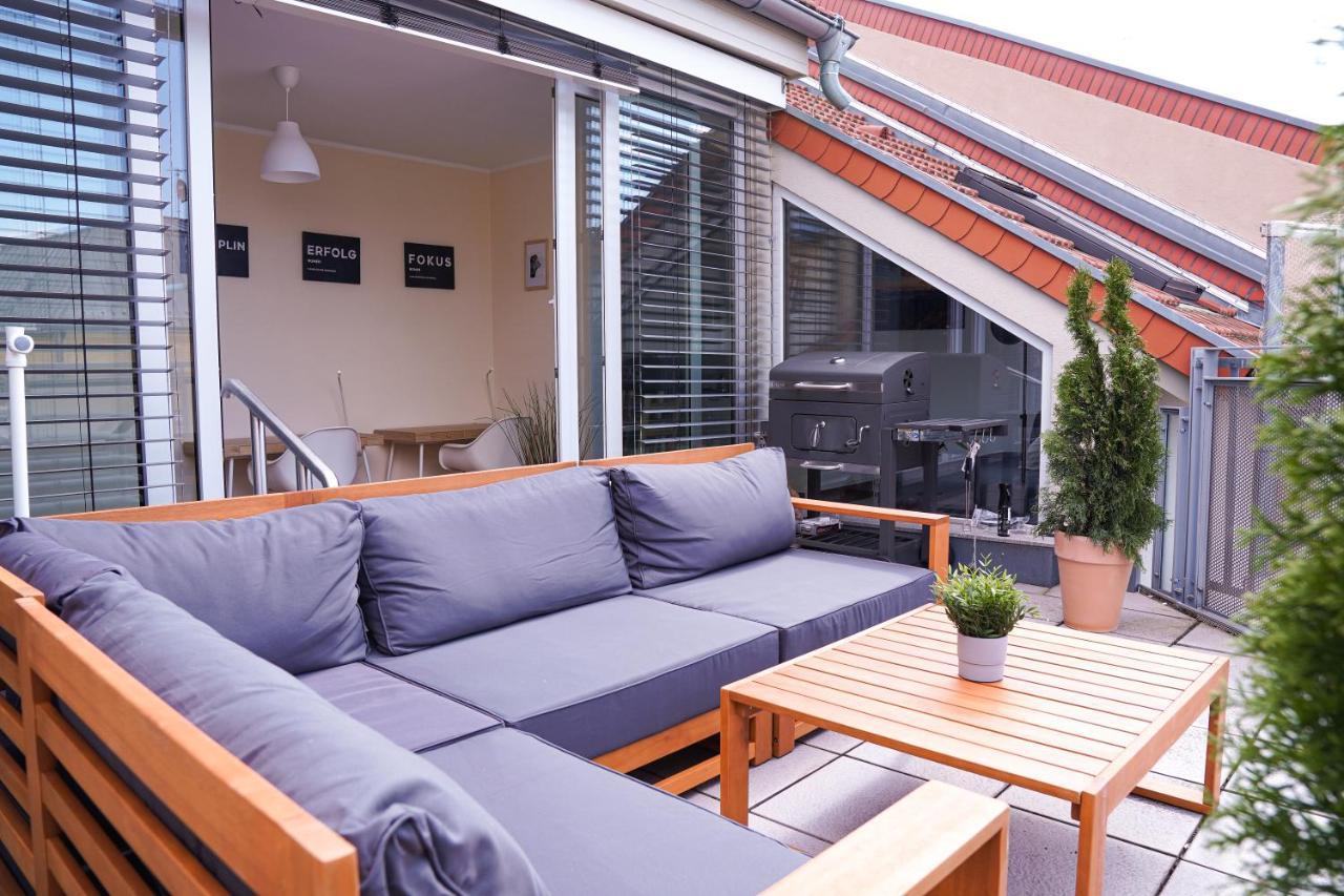 Fullhouse - Halle - Ab7 Rooftop - Bbq Grill - Elevator - Balcony Dış mekan fotoğraf