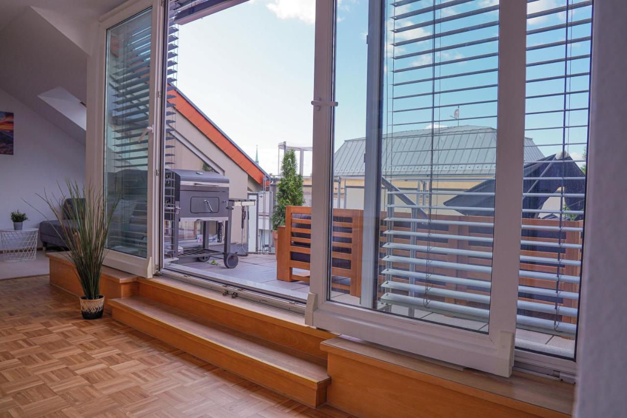 Fullhouse - Halle - Ab7 Rooftop - Bbq Grill - Elevator - Balcony Dış mekan fotoğraf
