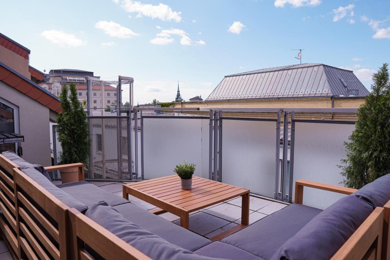 Fullhouse - Halle - Ab7 Rooftop - Bbq Grill - Elevator - Balcony Dış mekan fotoğraf