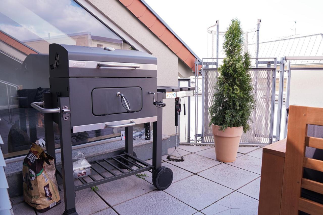 Fullhouse - Halle - Ab7 Rooftop - Bbq Grill - Elevator - Balcony Dış mekan fotoğraf